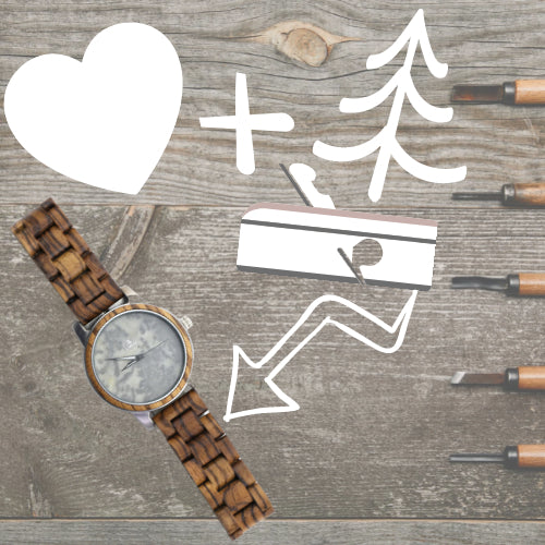 Wooddo Armbanduhren aus Holz