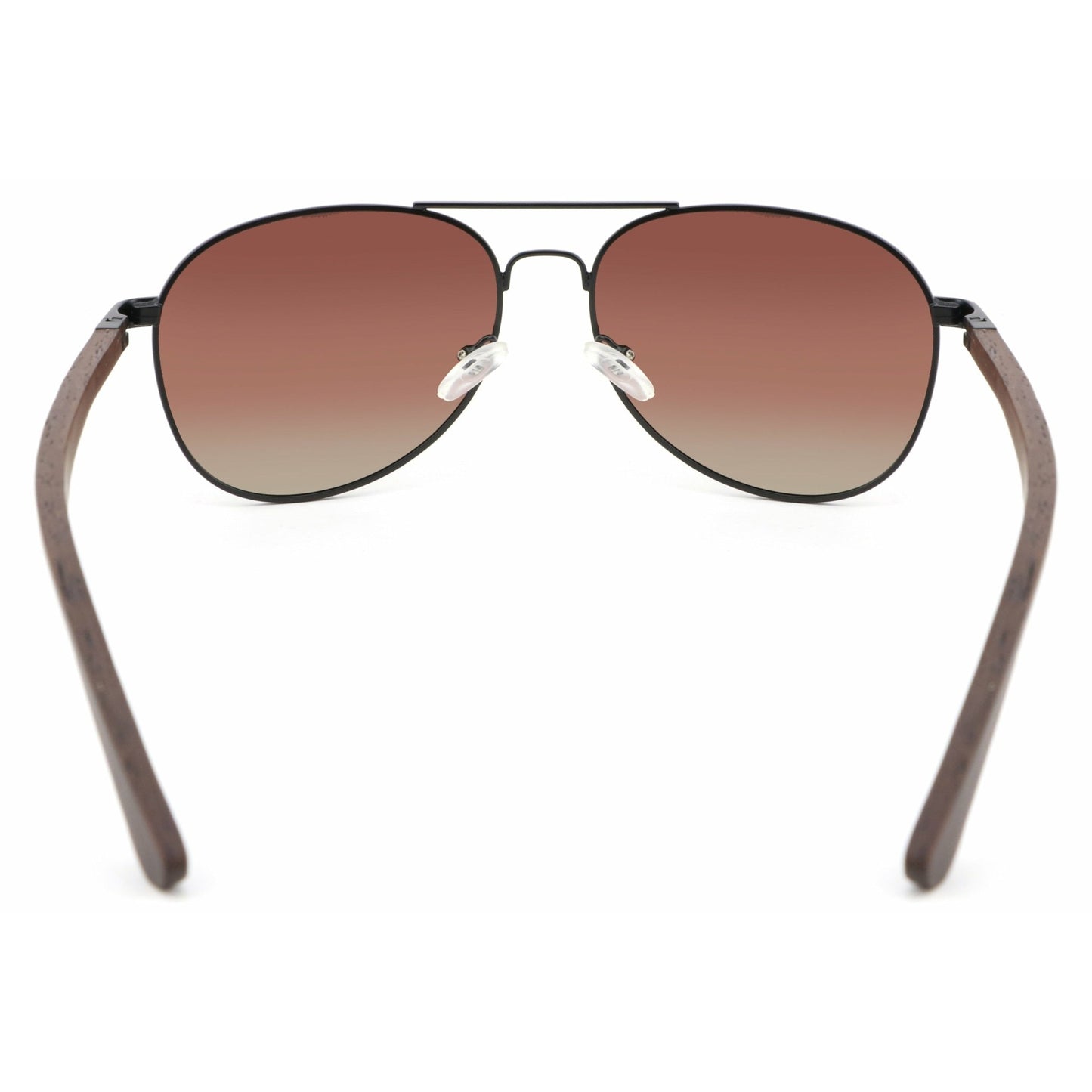 Apollo BLACK - Ebenholz Pilotenbrille - wooddo