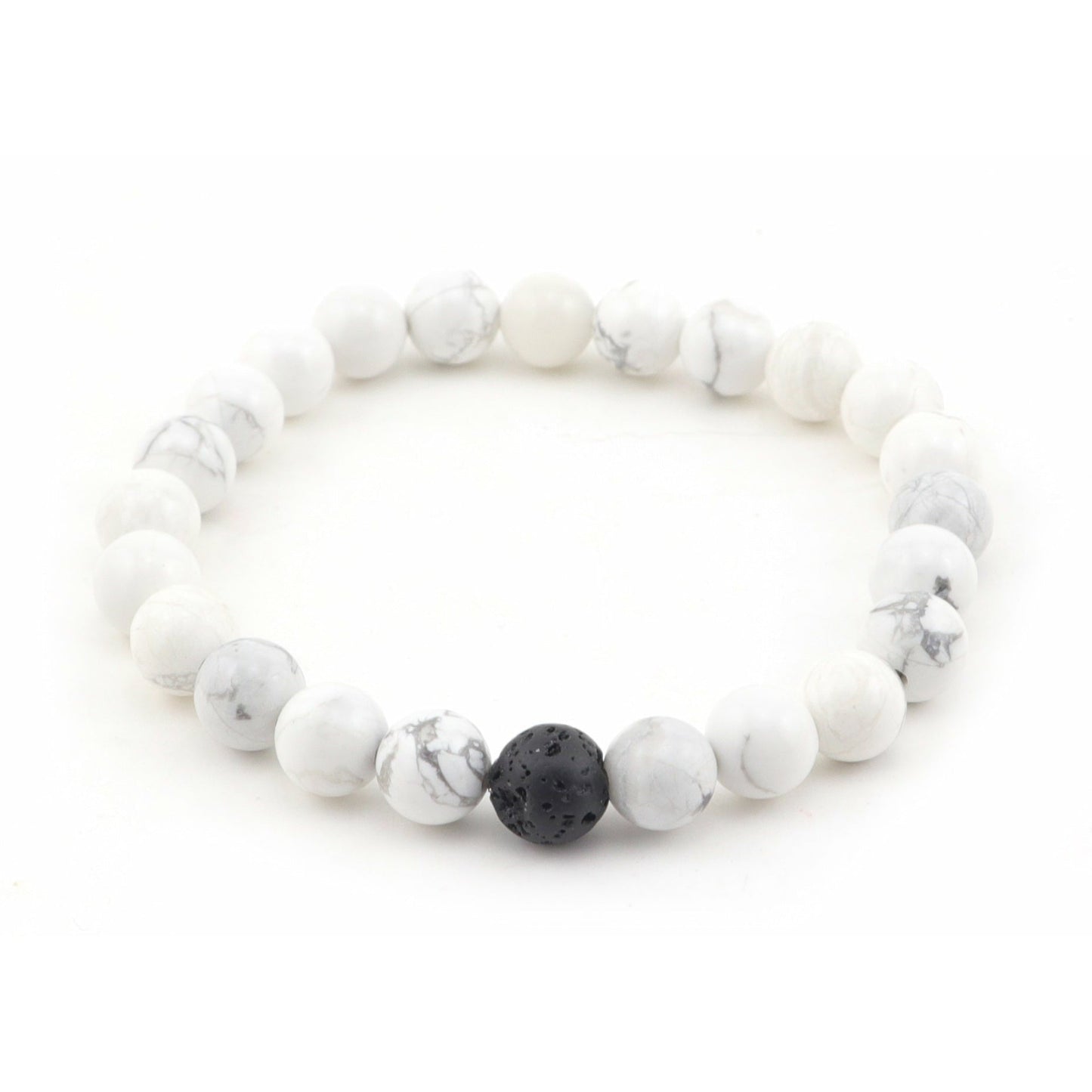 Armband White and Black - wooddo