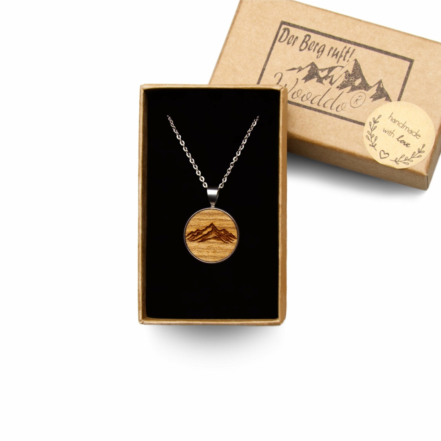 Halskette Berglanschaft - wooddo