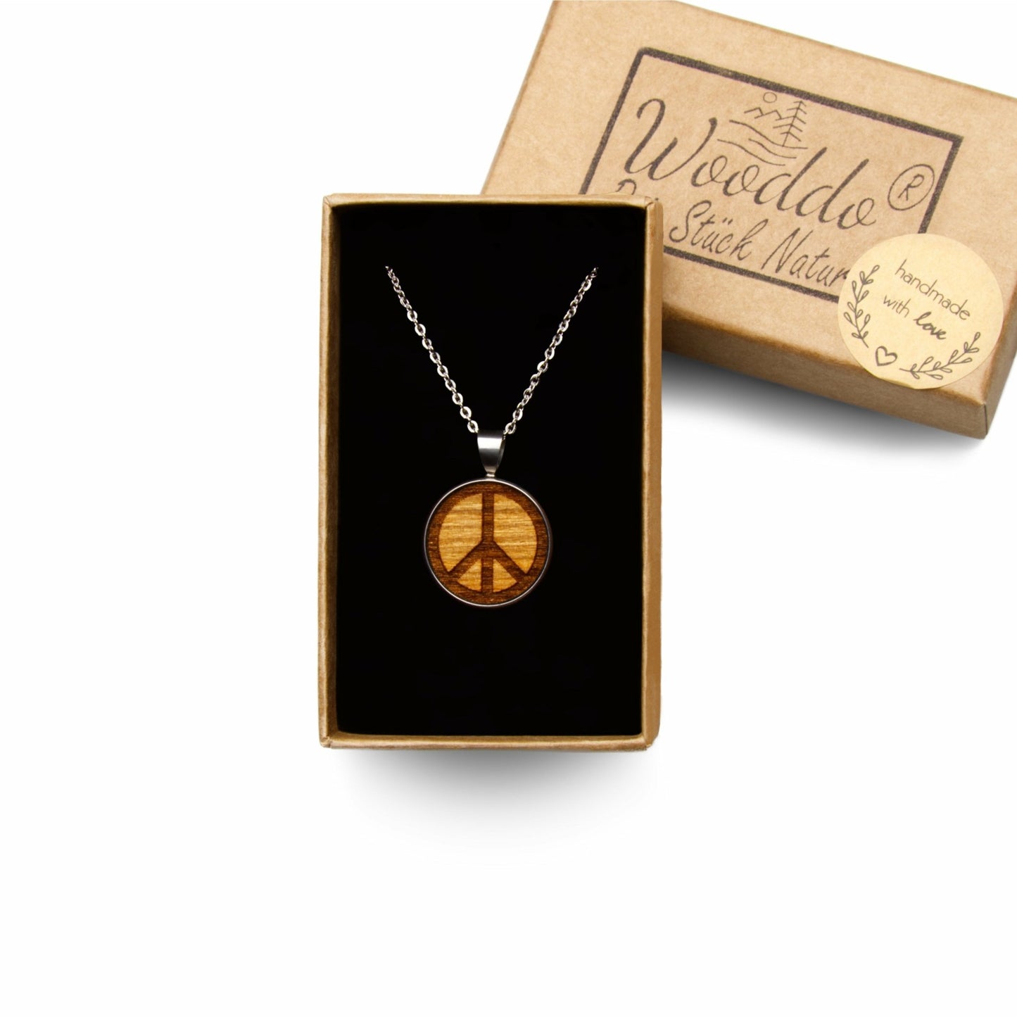 Halskette Peace - wooddo