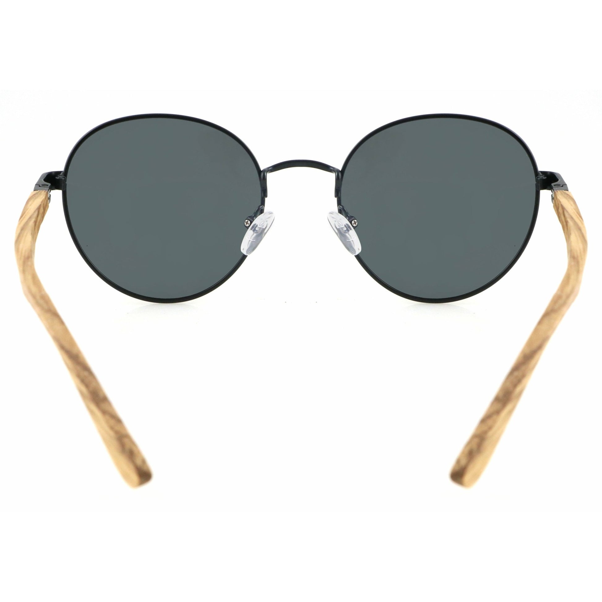 Hippie BLACK - Zebrano Holzsonnenbrille - wooddo