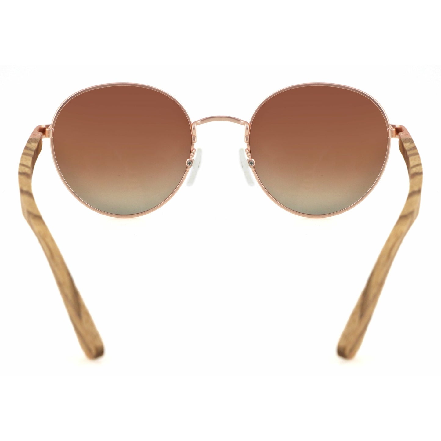 Hippie BROWN - Zebrano Holzsonnenbrille - wooddo