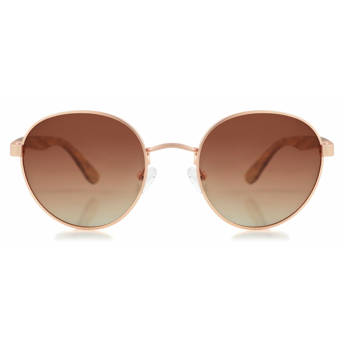 Hippie BROWN - Zebrano Holzsonnenbrille - wooddo