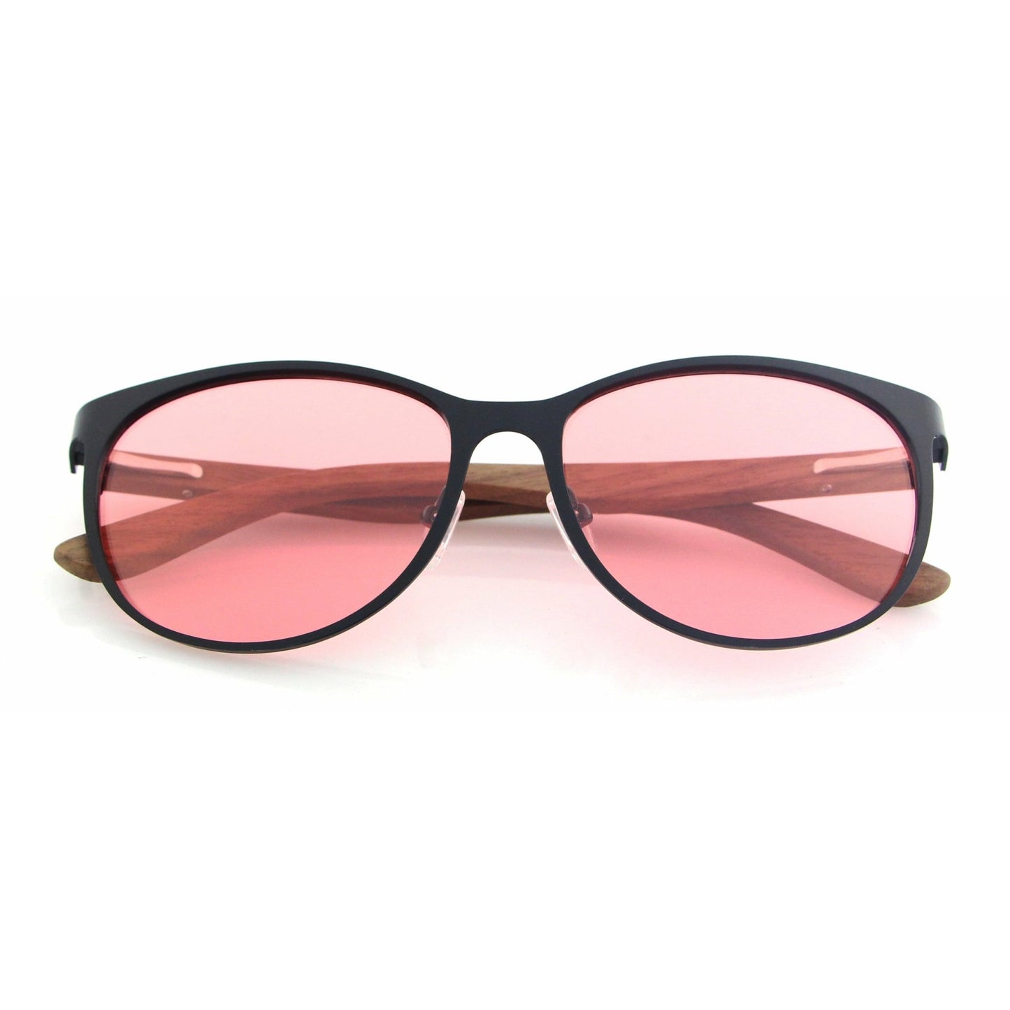 Juno RED - Walnuss Holzsonnenbrille - wooddo