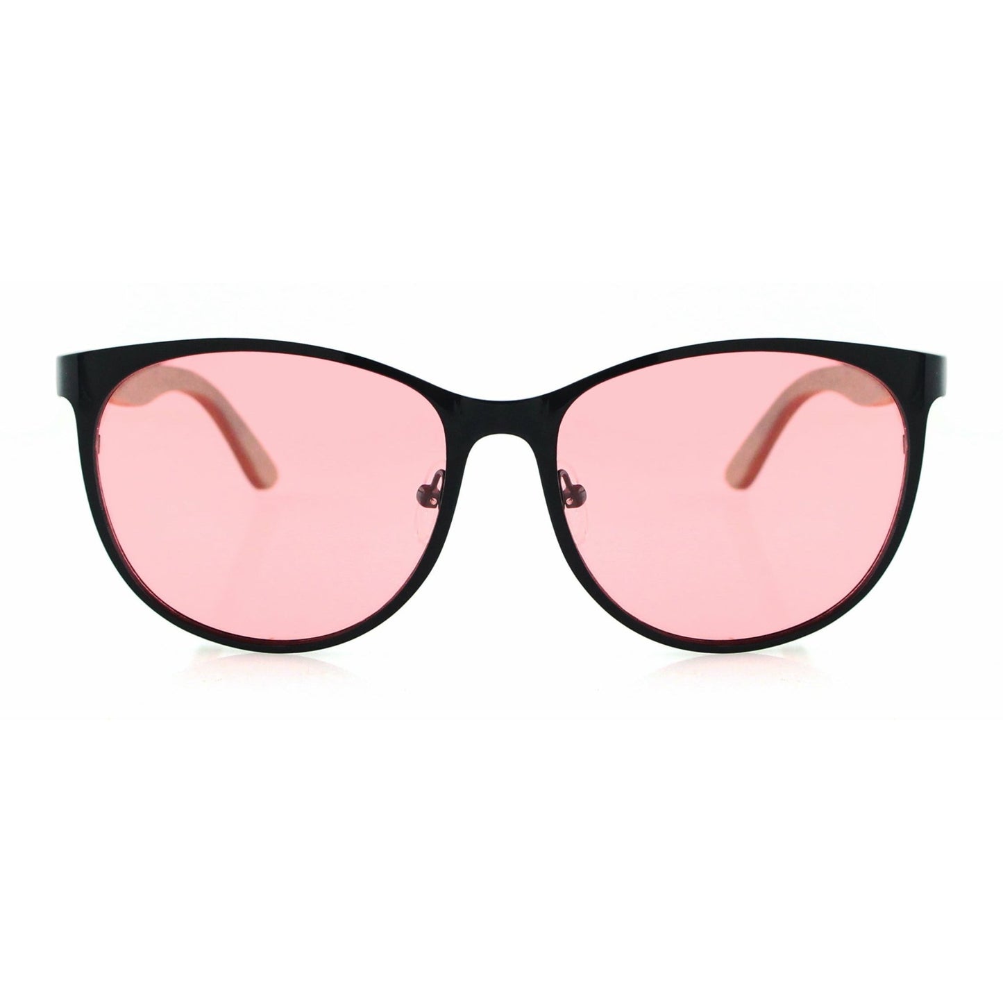 Juno RED - Walnuss Holzsonnenbrille - wooddo