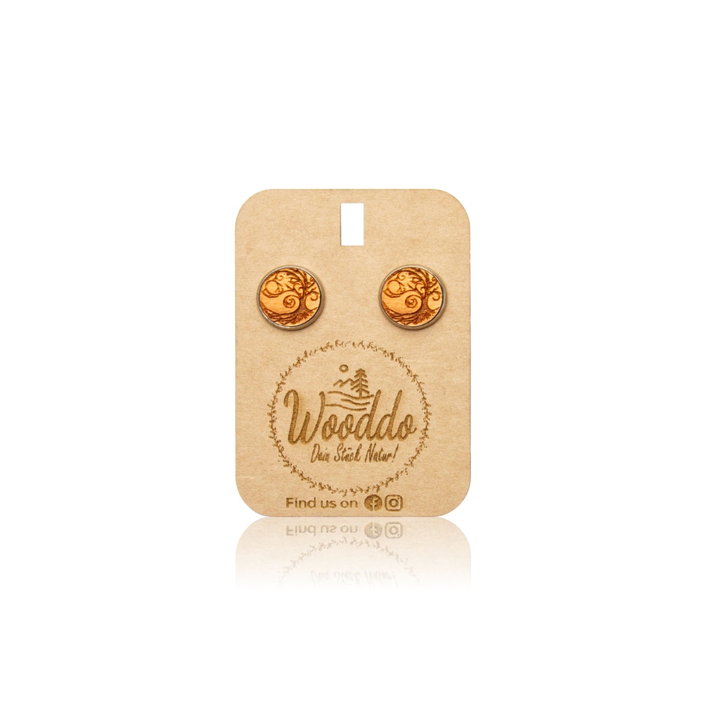 Ohrstecker Baum im Winde - wooddo
