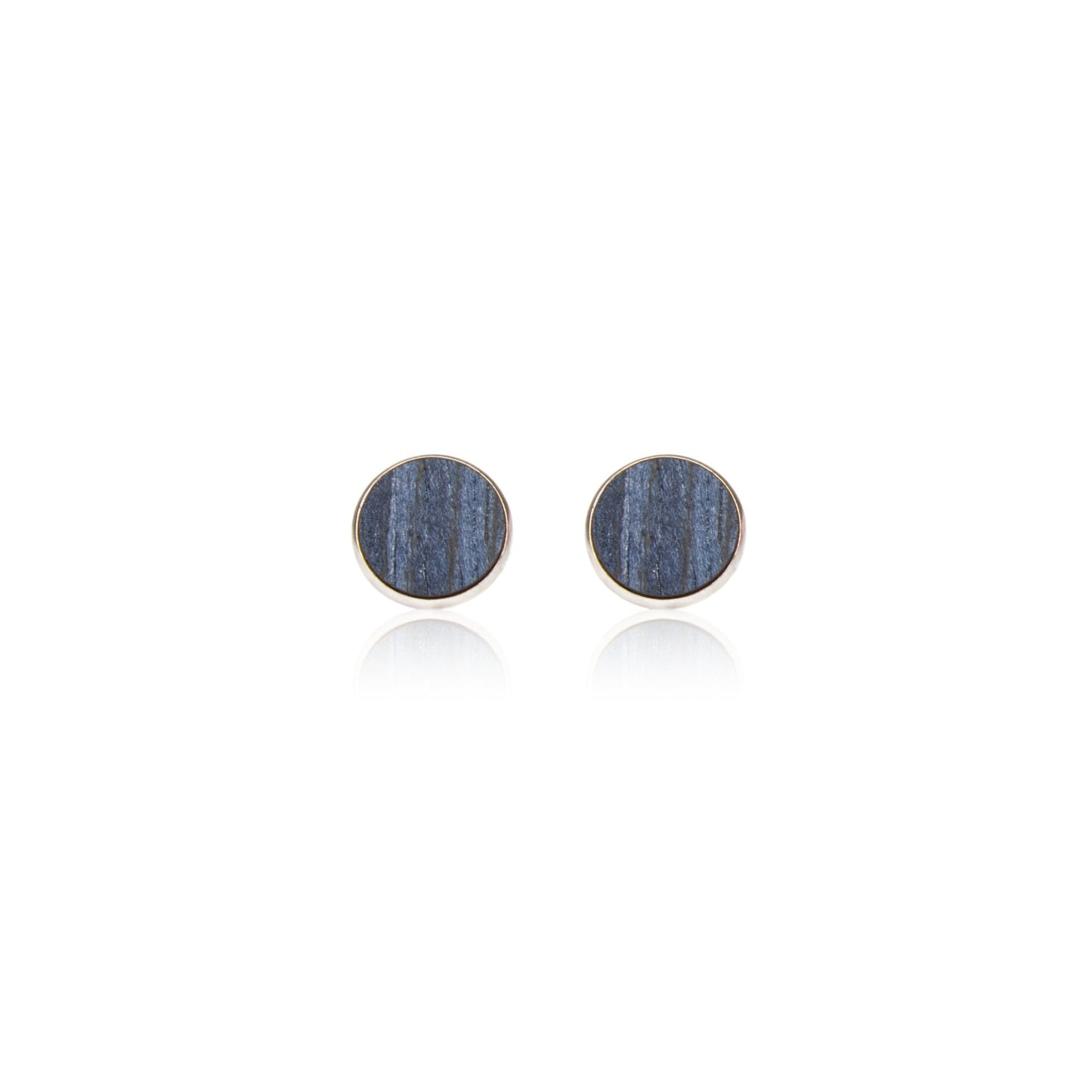 Ohrstecker Blue Dot - wooddo