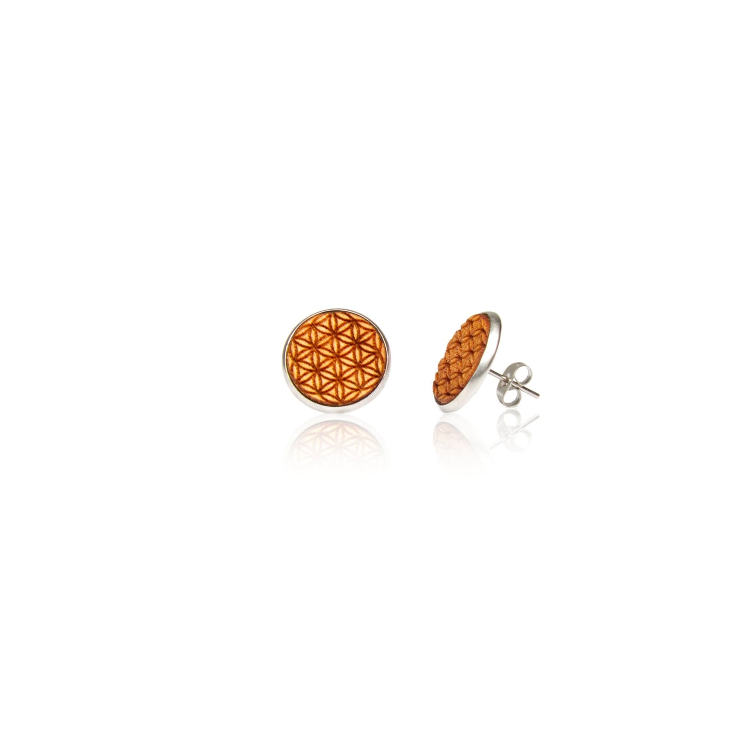 Ohrstecker Blume des Lebens - wooddo