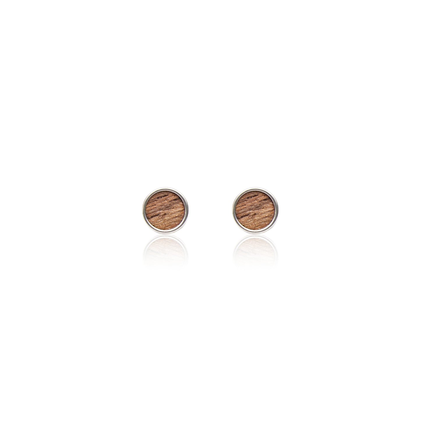 Ohrstecker Circle Big Nuss - wooddo