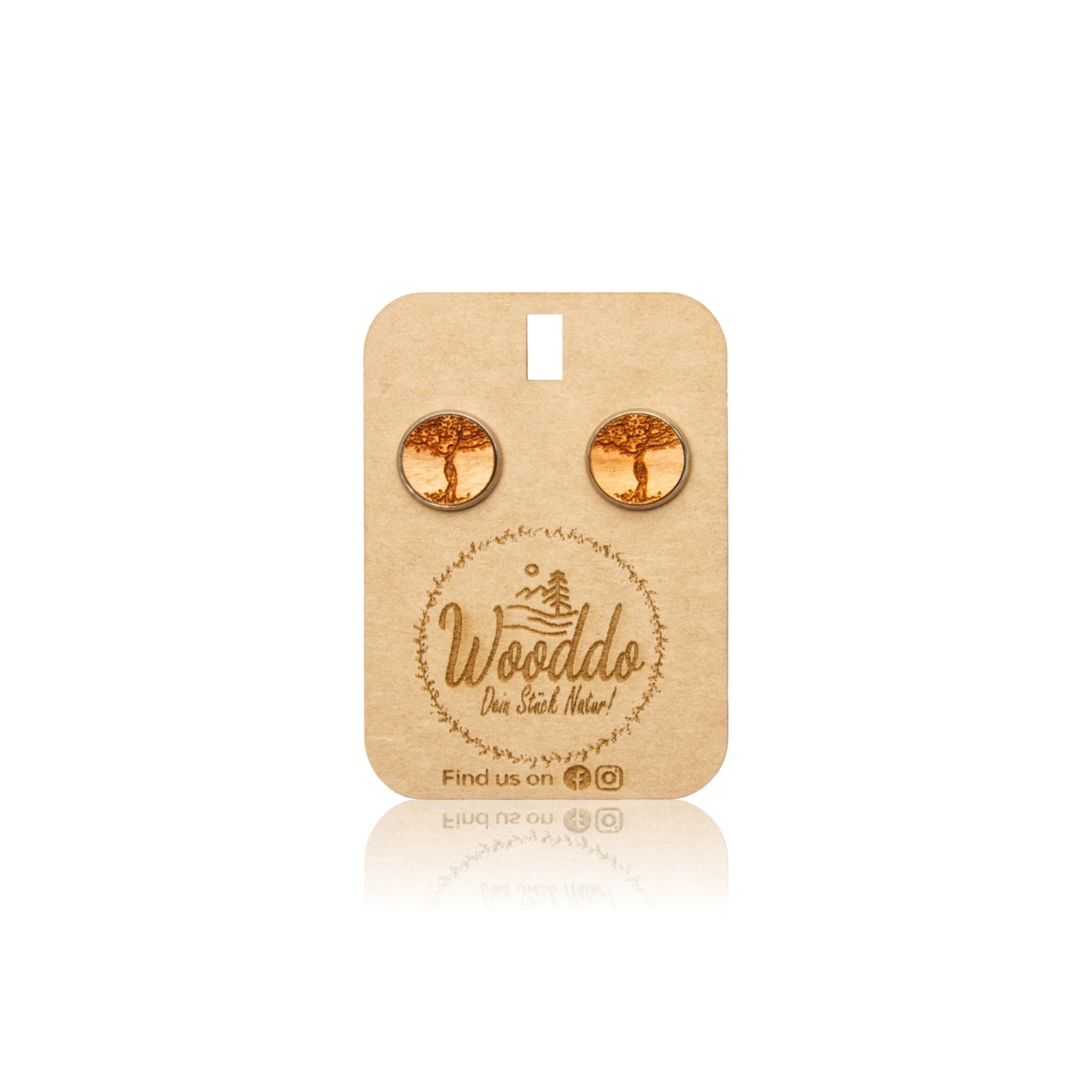 Ohrstecker Lebensbaum - wooddo