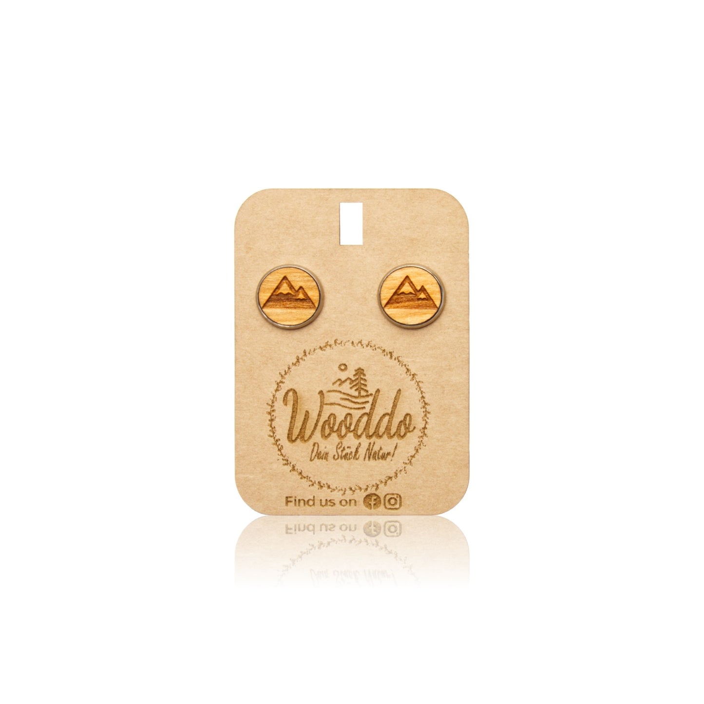 Ohrstecker Mountaingirl - wooddo