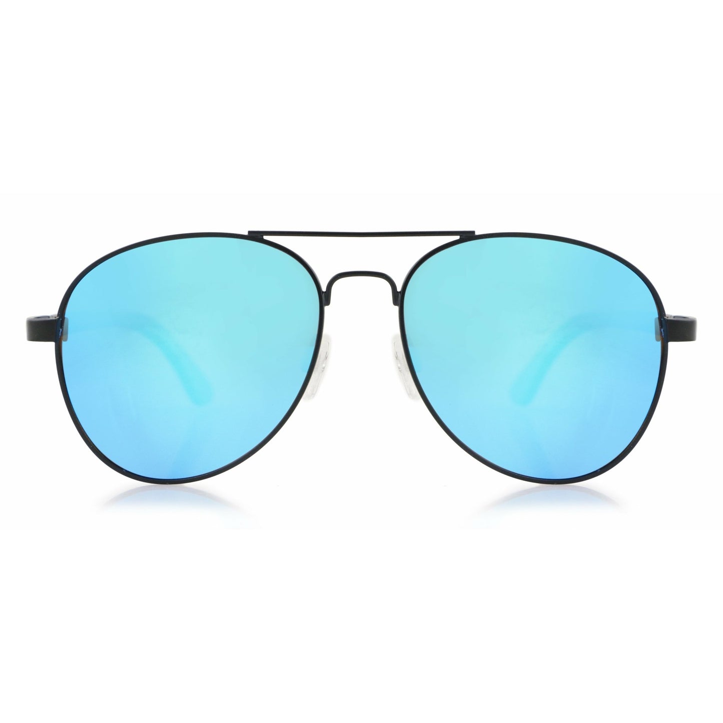 Sky BLUE - Walnuss Pilotenbrille - wooddo