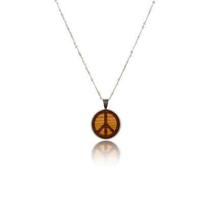 Halskette Peace - wooddo