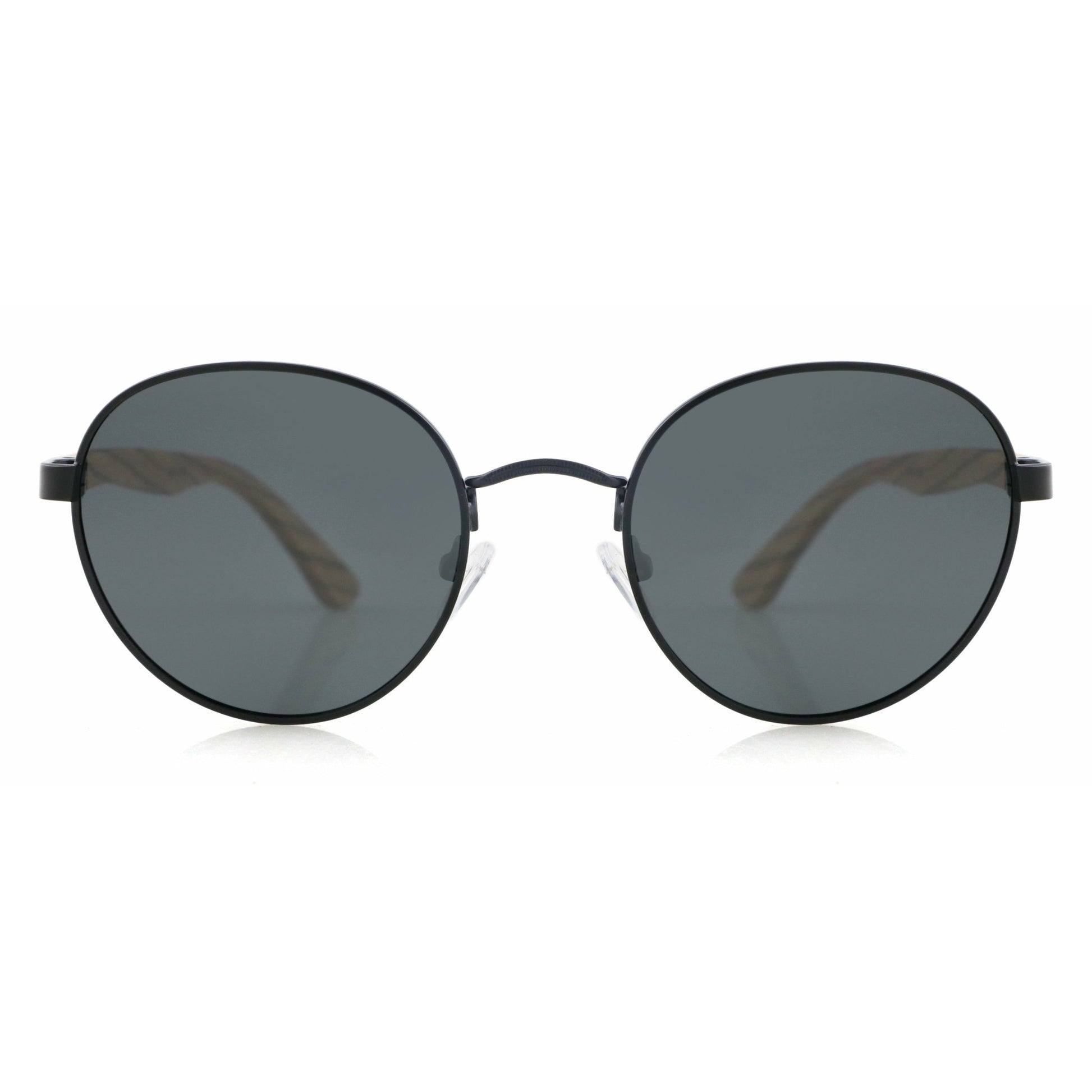 Hippie BLACK - Zebrano Holzsonnenbrille - wooddo