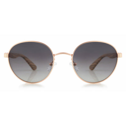 Hippie BLACKY- Zebrano Holzsonnenbrille - wooddo