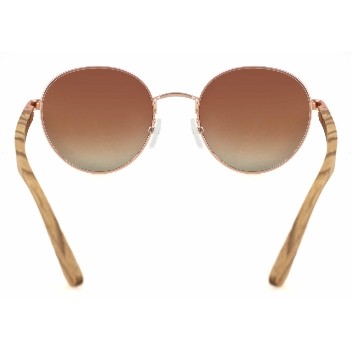 Hippie BROWN - Zebrano Holzsonnenbrille - wooddo