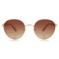 Hippie BROWN - Zebrano Holzsonnenbrille - wooddo