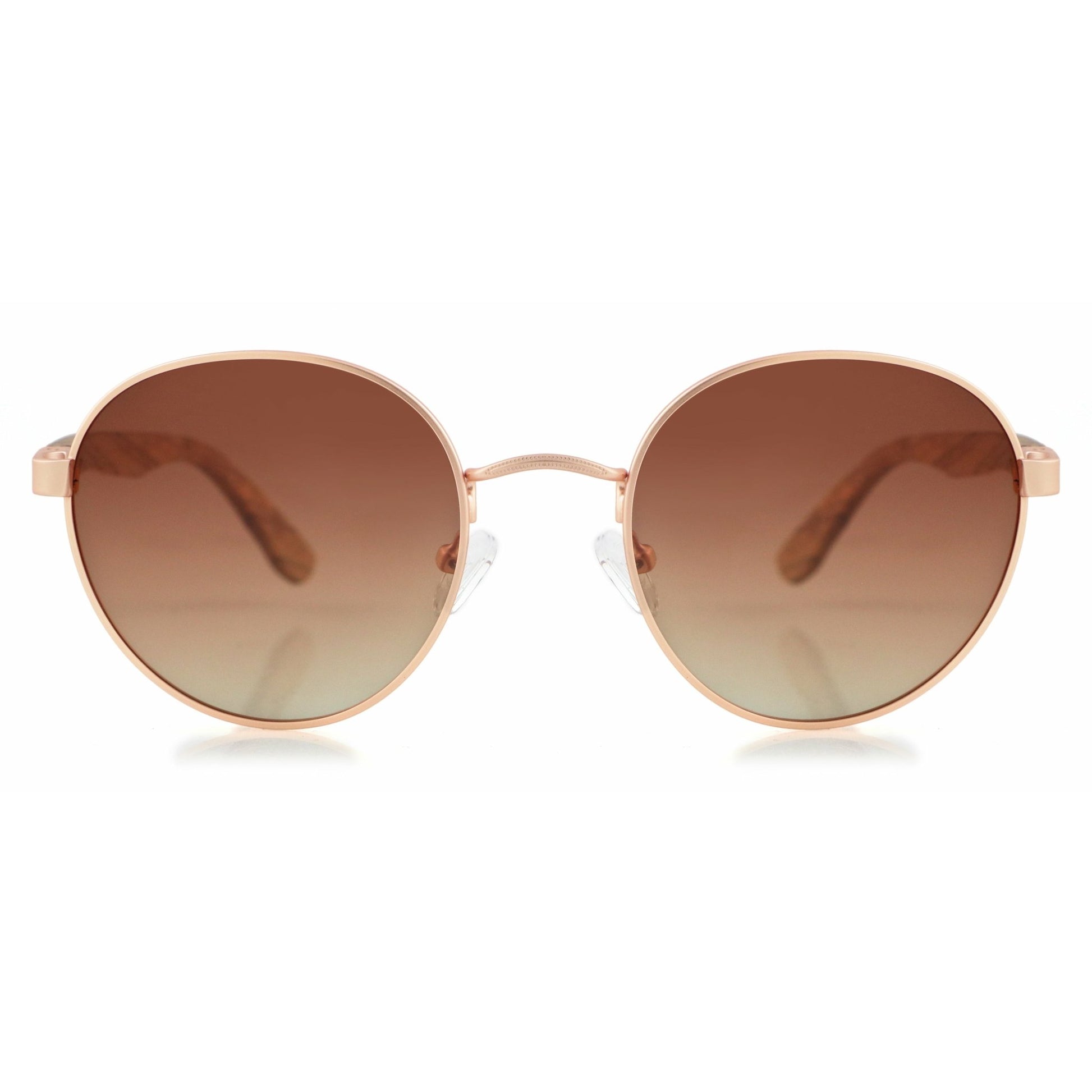Hippie BROWN - Zebrano Holzsonnenbrille - wooddo