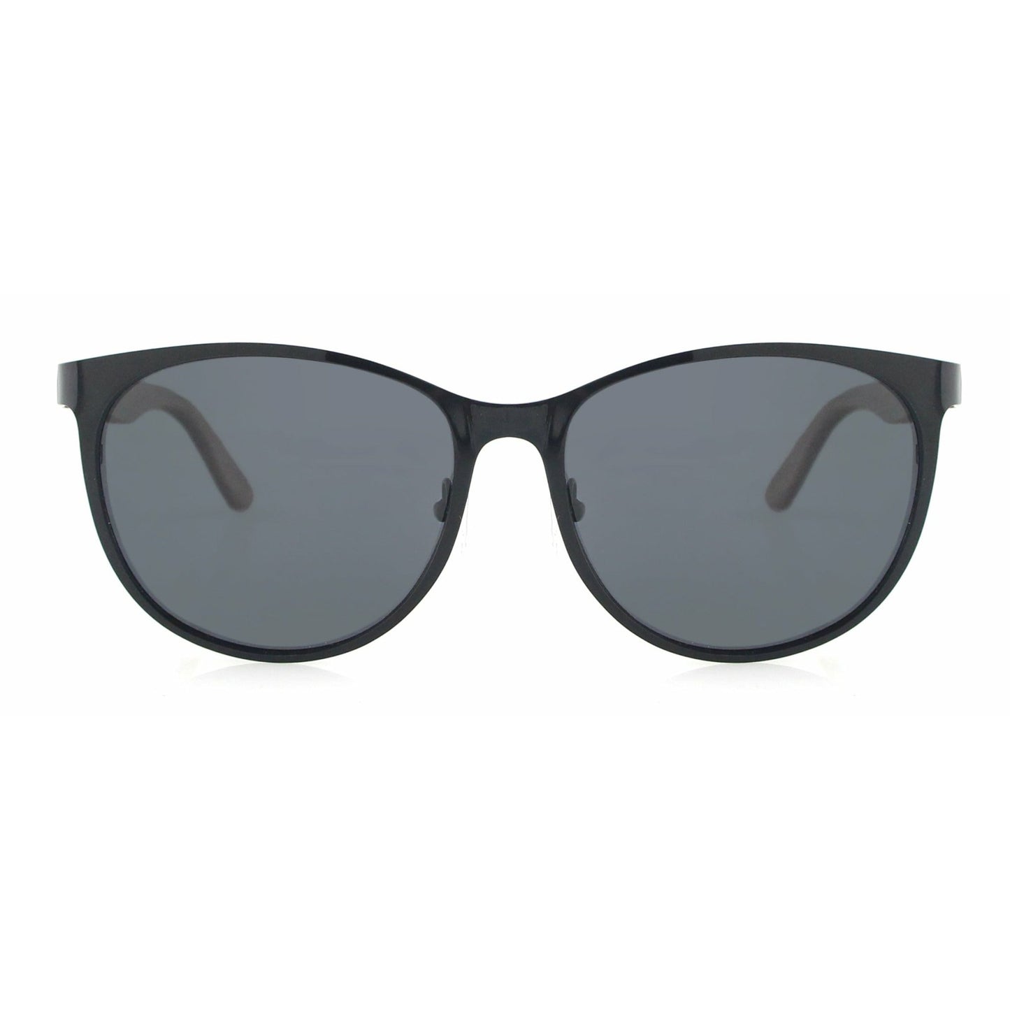 Juno BLACK - Walnuss Holzsonnenbrille - wooddo