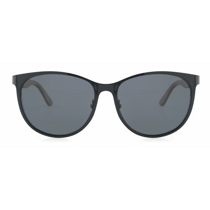 Juno BLACK - Walnuss Holzsonnenbrille - wooddo