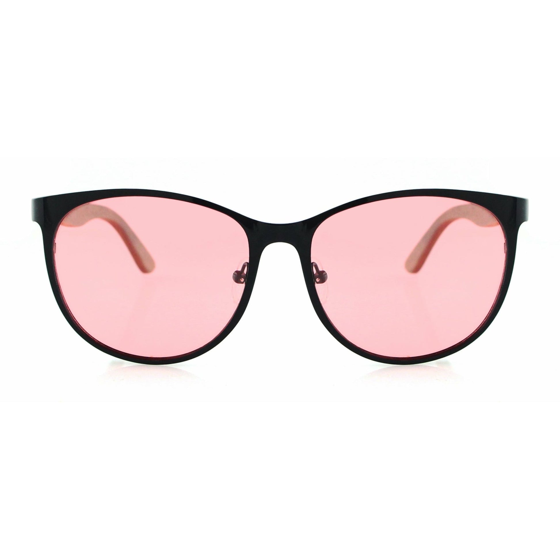 Juno RED - Walnuss Holzsonnenbrille - wooddo