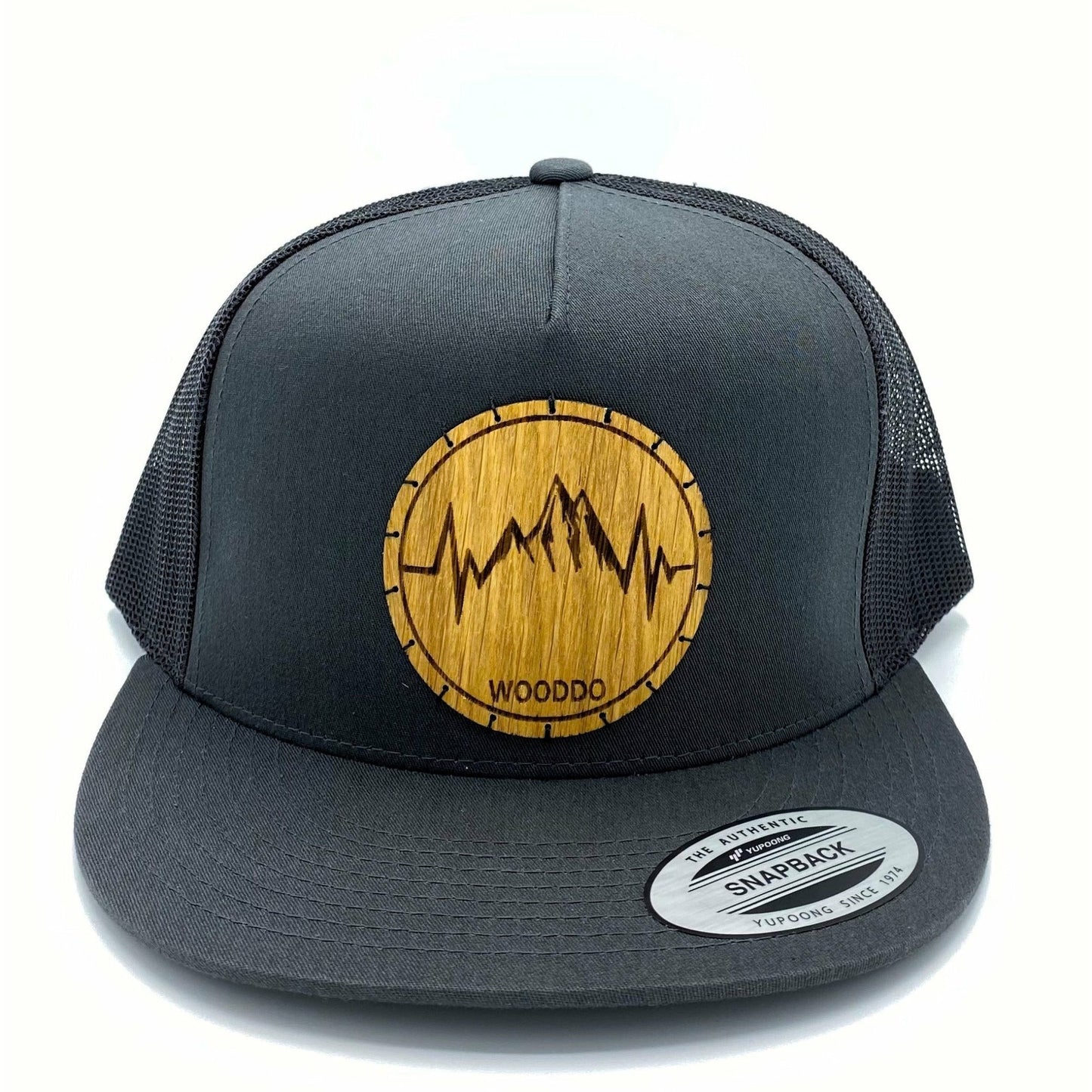 Mountainair Snapback Mesh Cap - Grey - wooddo