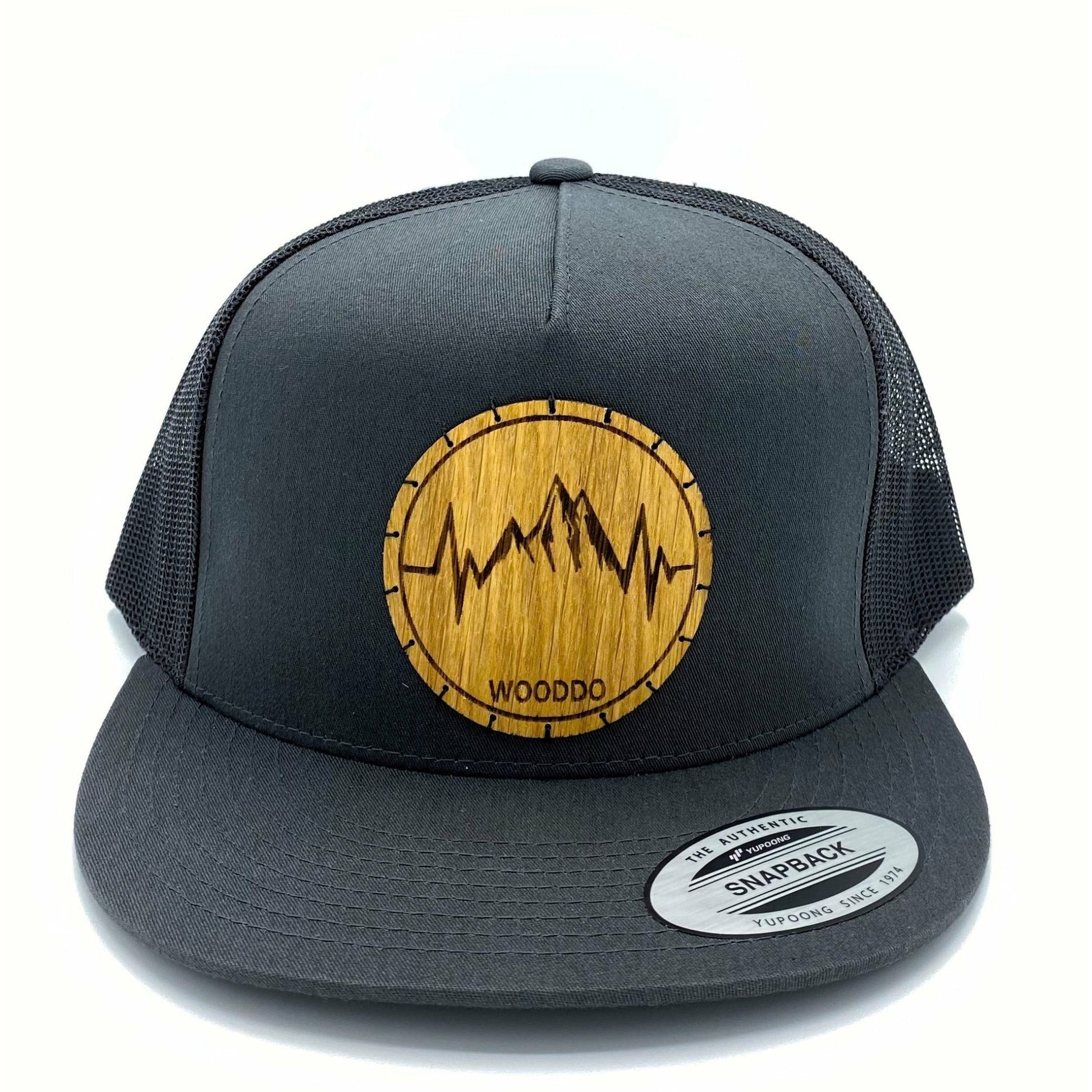 Mountainair Snapback Mesh Cap - Grey - wooddo