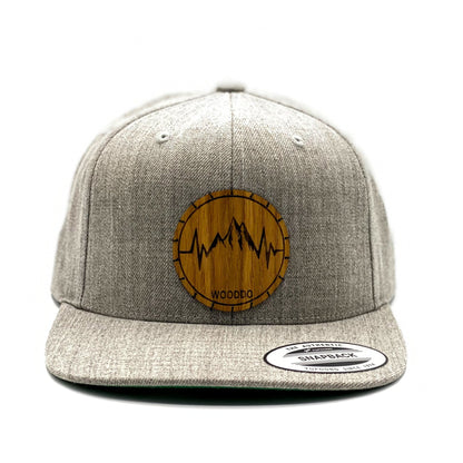 Natureclassic Snapback Cap - Heather Grey - wooddo