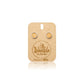 Ohrstecker Circle Big Kirsche - wooddo