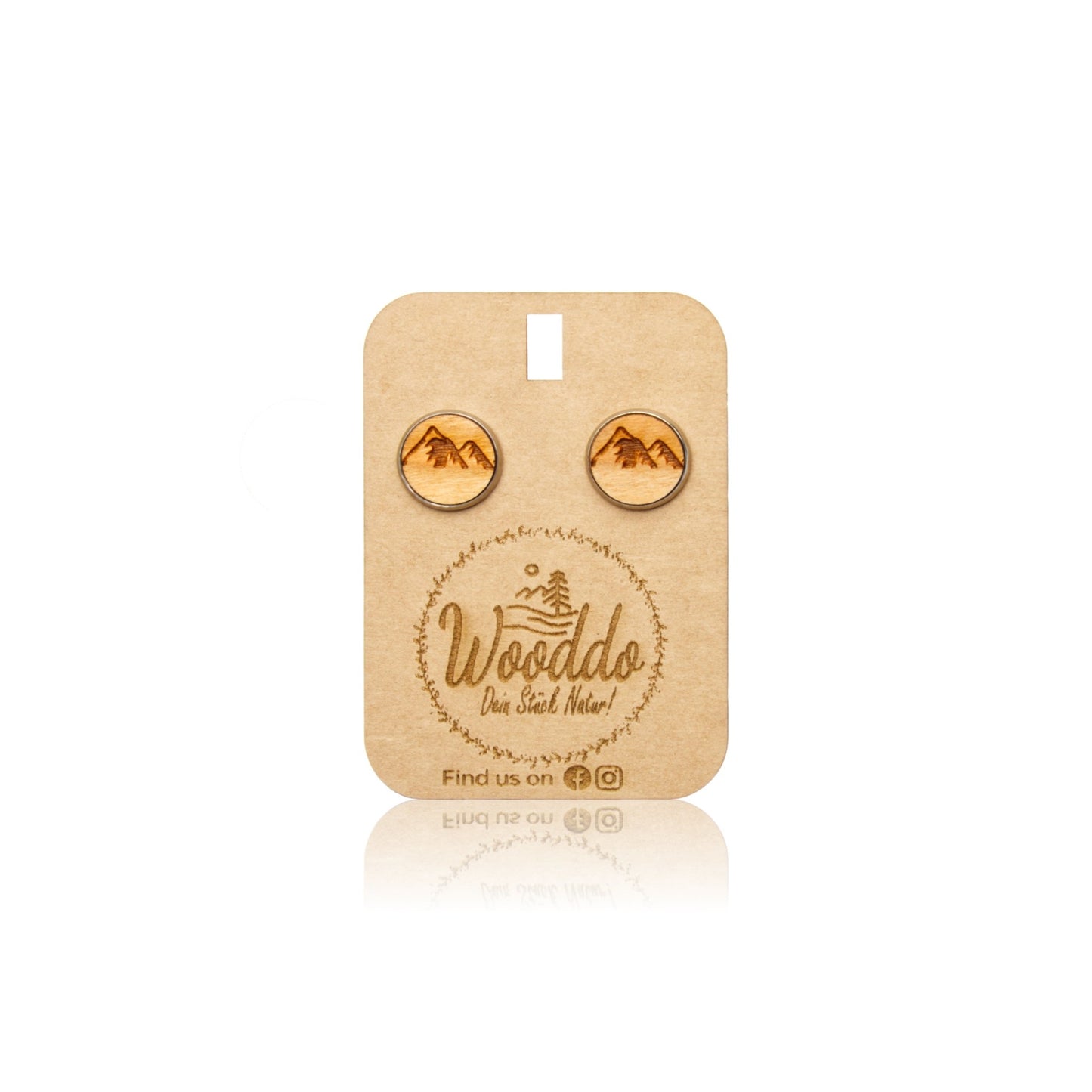 Ohrstecker Der Berg Ruft - wooddo