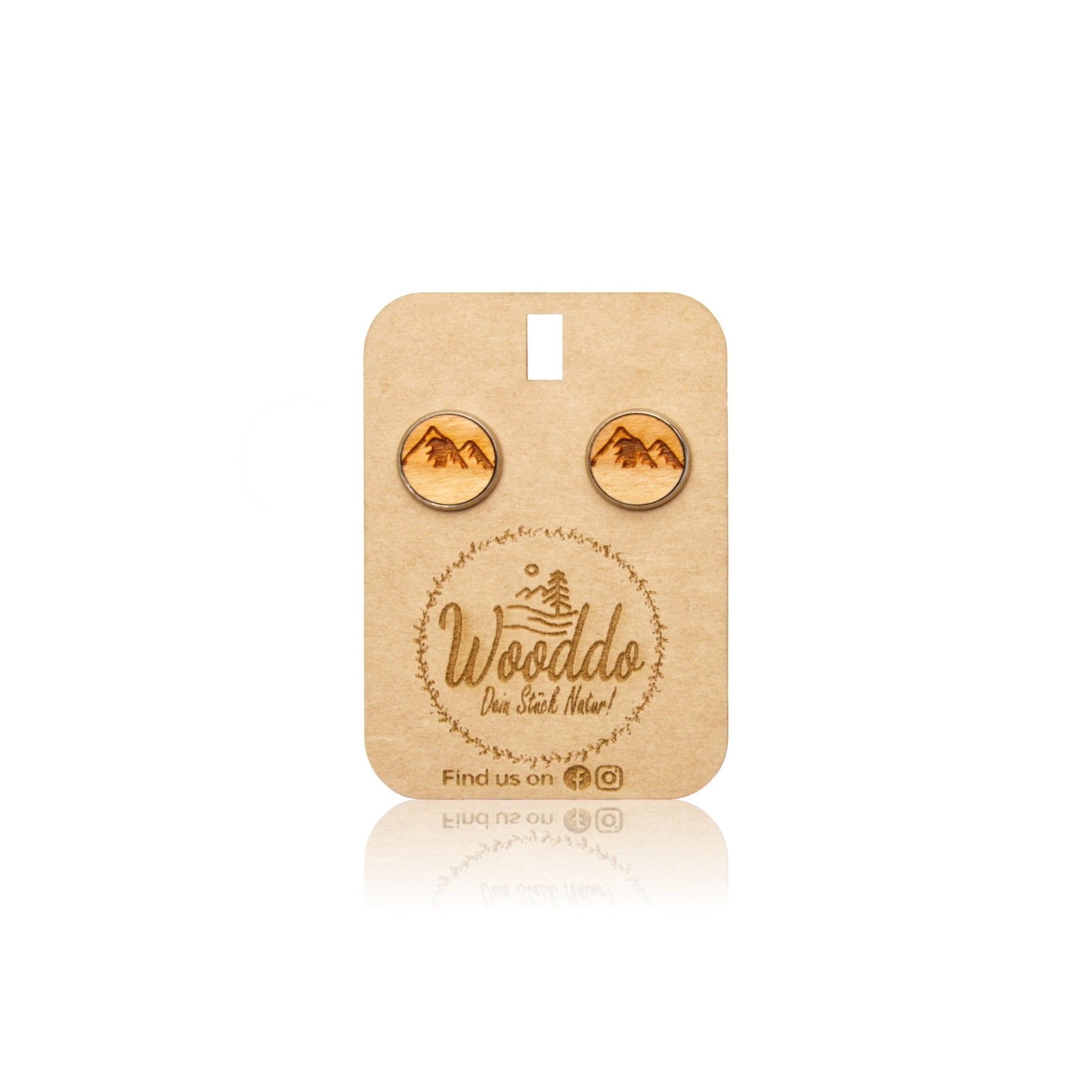 Ohrstecker Der Berg Ruft - wooddo