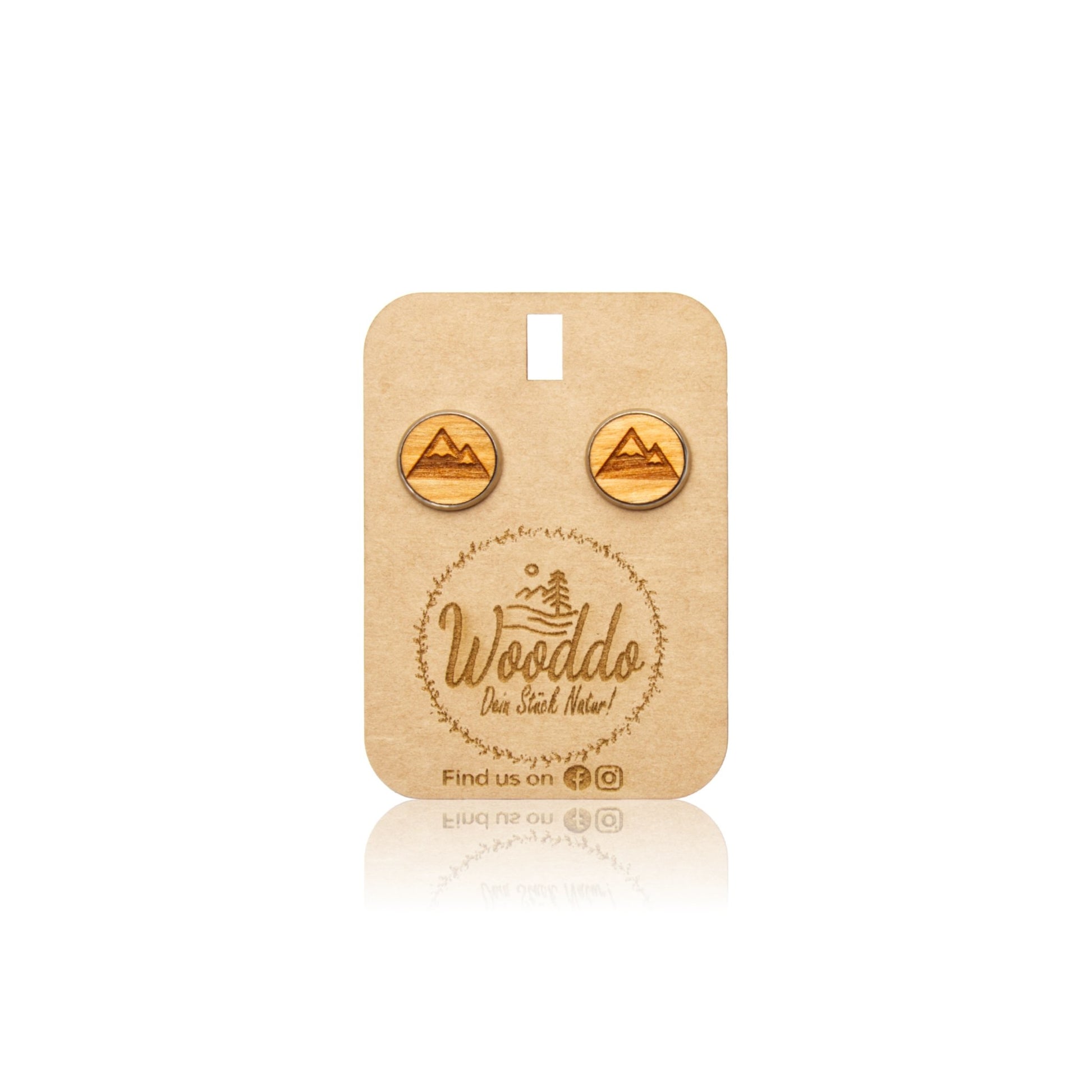 Ohrstecker Mountaingirl - wooddo
