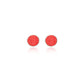 Ohrstecker Red Dot - wooddo