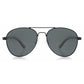 Sky BLACK - Walnuss Pilotenbrille - wooddo