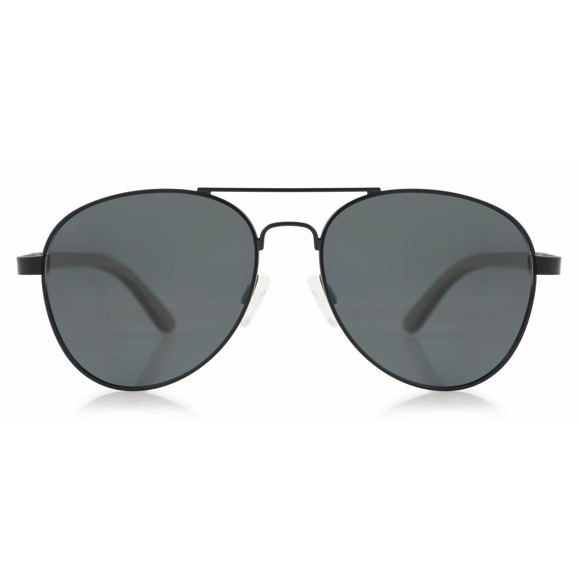 Sky BLACK - Walnuss Pilotenbrille - wooddo