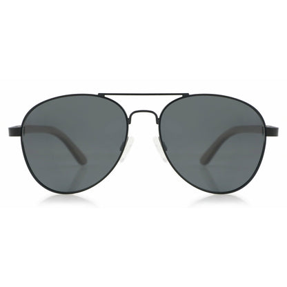Sky BLACK - Walnuss Pilotenbrille - wooddo