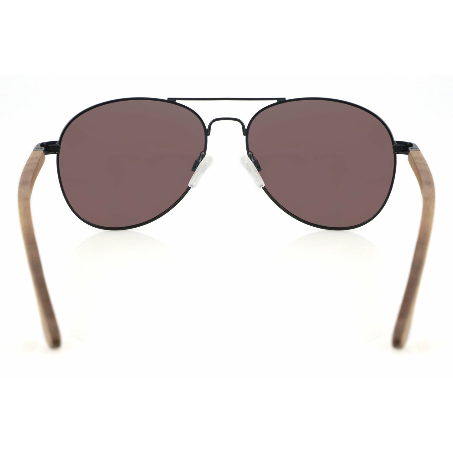Sky BLUE - Walnuss Pilotenbrille - wooddo